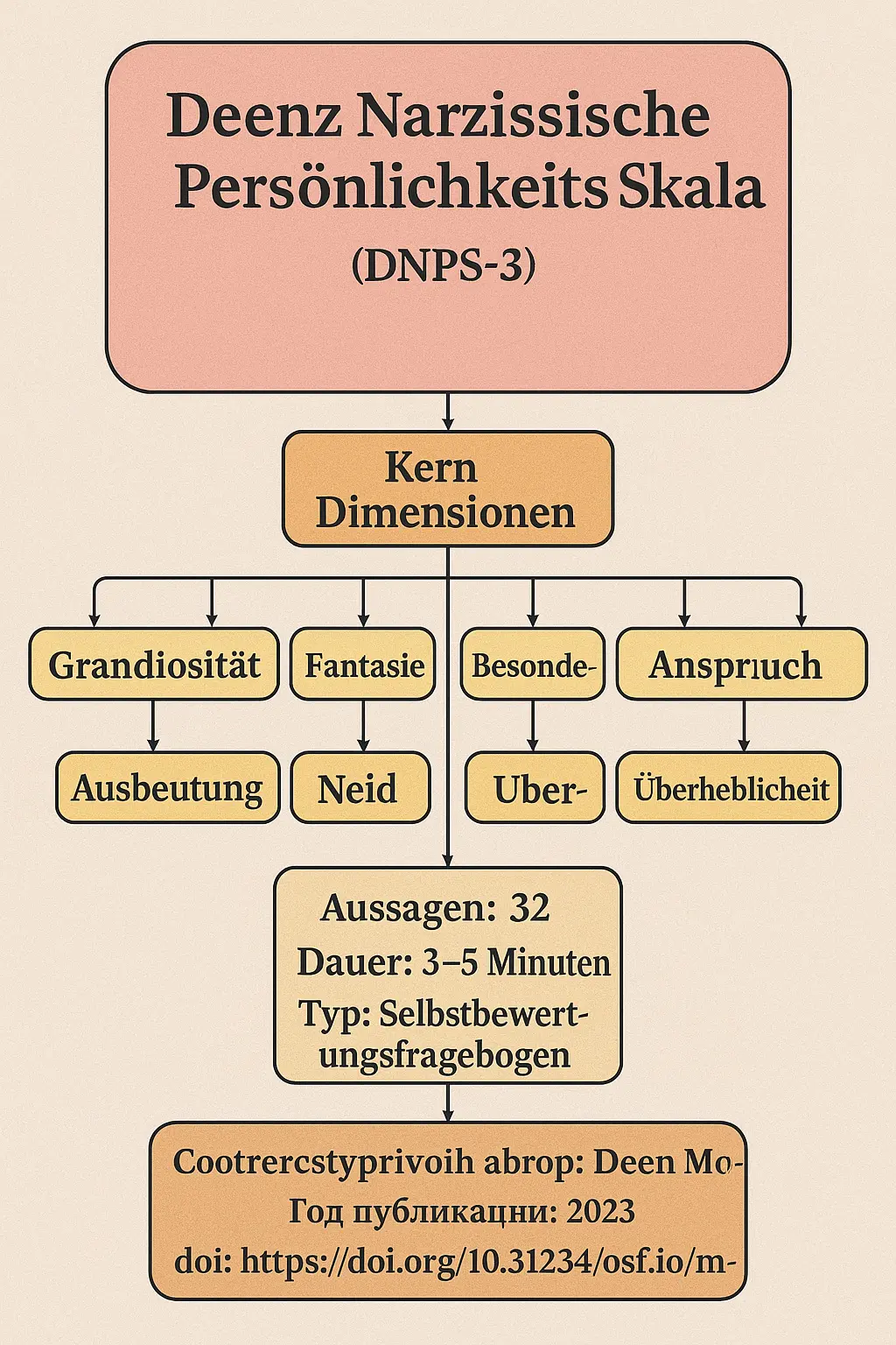 Narzissmus Test- Test zur narzisstischen Persönlichkeit